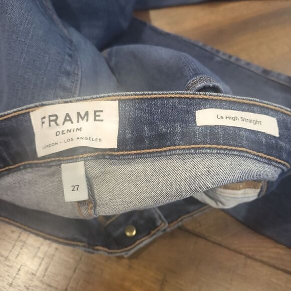 Frame Denim Le High Straight Jeans Size 27 NWOT - Picture 8 of 8
